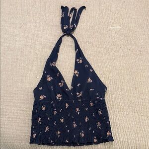 Floral Halter Top